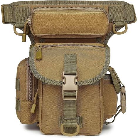 Sacoche de jambe moto – Moto, vélo, randonnée – Réglable – Téléphone – Leg bag – Sport (1/5)