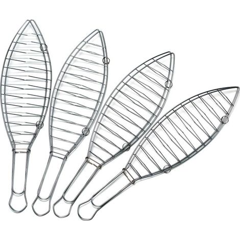 Griglia BBQ per Pesce 42x10x21 cm GMR