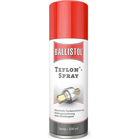 FP – Spray lubrifiant Teflon 200 ml – À base de PTFE pour lubrification à sec – Réduit grincements et frottements – Pour caoutchouc, bois et verre (1/4)