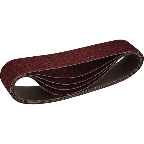 Draper Cloth Sanding Belt 50 x 686mm, 40 Grit, Pack of 5