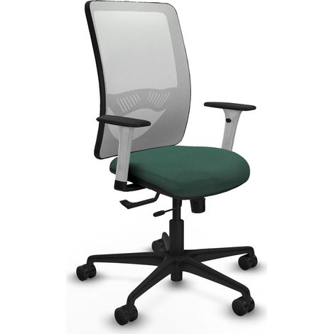 Chaise de bureau piqueras y crespo Zulema blanc soutien lombaire (1/2)