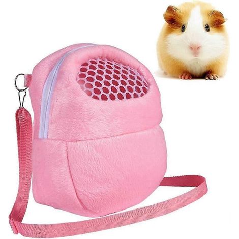 Sac à main portable respirant pour hérisson africain, hamster, chien, chiot ou chat, sac à dos de voyage (1/5)