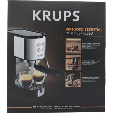 Krups Virtuoso XP441810 cafetera eléctrica Manual Máquina espresso 1,1 L