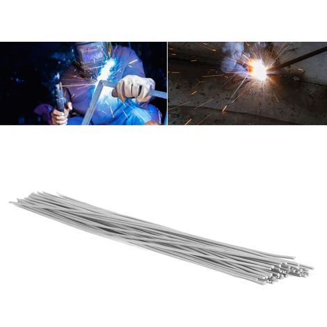 Fil de soudage aluminium basse température, fil de soudage aluminium fourré, fil de soudage cuivre-aluminium, électrode de soudage aluminium, 2,0 mm, 50 pièces par paquet (1/5)