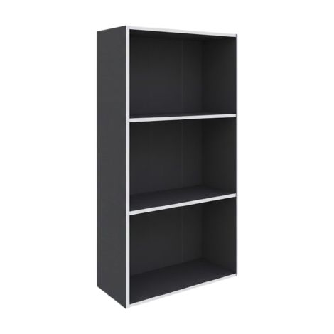 LIBRERIA 2 RIPIANI 50X22,8X95 CM ARDESIA- 1,0 pz