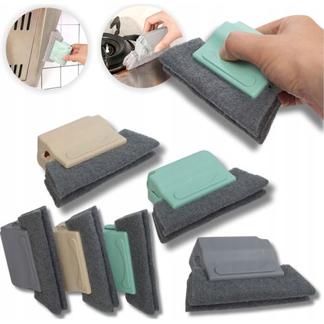 CEPILLO PARA PUERTAS, VENTANAS Y MARCOS DE PERSIANAS CON MANGO ERGON脫MICO