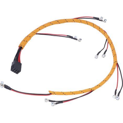 Faisceau de câblage d'injecteur de carburant 305‑4893 de remplacement pour pelle hydraulique CAT 320D, moteur C6.4 TOSD‑28‑012 (1/5)