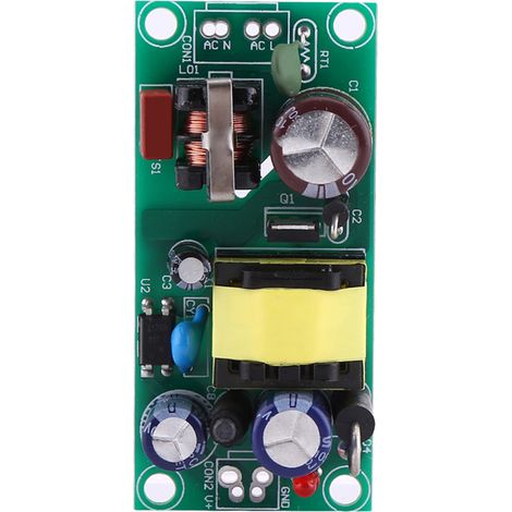 Isoliertes AC/DC-Schaltnetzteilmodul, Eingang: AC 85 V 264 V, Ausgang: DC 5 V, 2 A, 10 W (1/5)