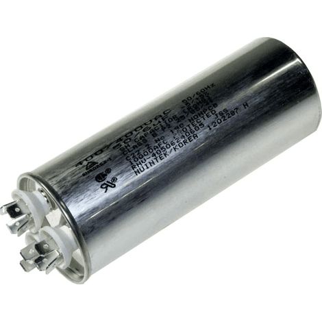 CONDENSATEUR ( DUAL) 6+50 MF 50/60HZ POUR CLIMATISEUR   LG - EAE43285017 (1/4)
