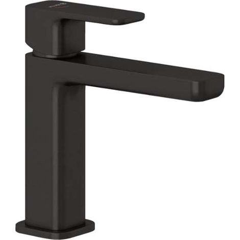Kludi Renon - Waschtischarmatur mit Push-Open-Ablauf, EcoPlus, Gunmetal gebürstet 42289N275