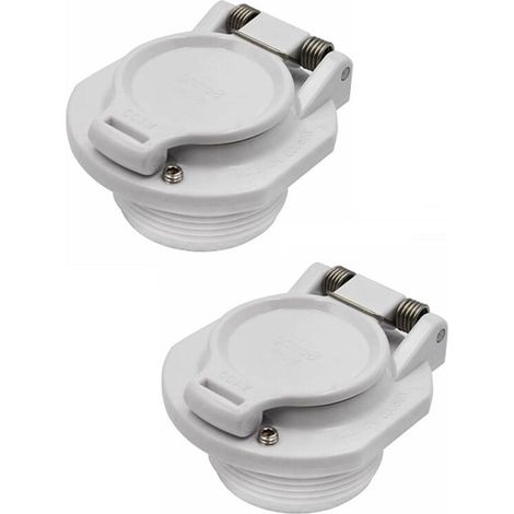 Paquet 2 serrures à vide rotatives W400BWHP GW9530 remplacement pour nettoyeurs piscine aspiration