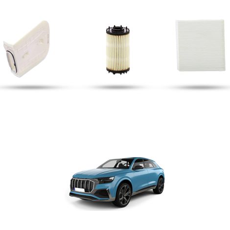Kit Tagliando 3 filtri compatibile con Audi Q8 (4M) 55 TFSI 280kw dal 2020 (1/5)