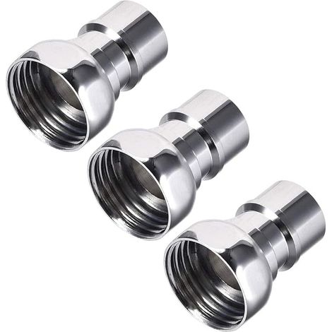 Schnellkupplung aus Messing für Wasserhähne, 20 mm Innendurchmesser, weiblicher Anschlussadapter für Geschirrspüler, 3 Stück