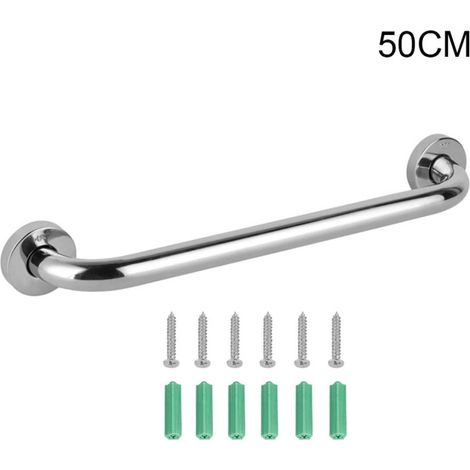 Barres d'appui en acier inoxydable, porte-serviettes, poignée de douche, main courante de sécurité, support de sécurité pour personnes âgées et handicapées-AquaForge