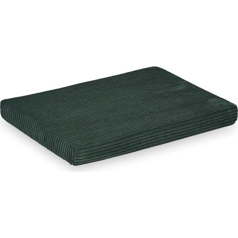 Tapis de jeu en mousse vert velours côtelé (1/5)