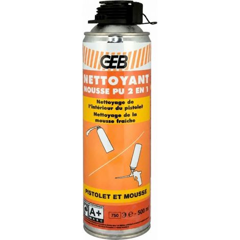 Nettoyant mousse polyuréthane 2 en 1, 500 ml (1/2)