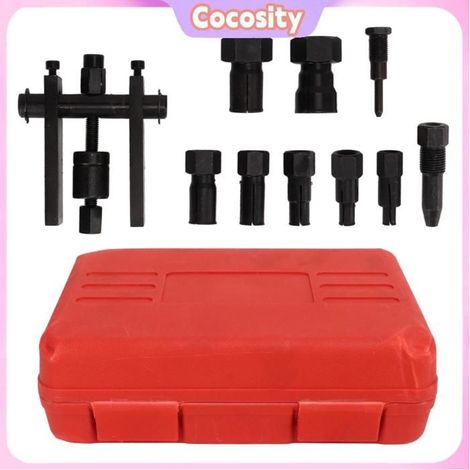 Extracteur de roulement de moto - COCOSITY - Kit 5 pièces - Marteau à inertie - Rouge - Compatible moto (1/5)
