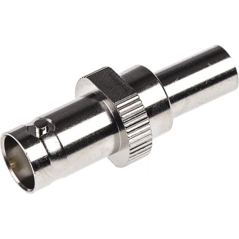 Connecteur coaxial RS PRO Femelle Droit, raccordement A sertir 75O Montage sur câble ( Prix pour 1 ) (1/3)