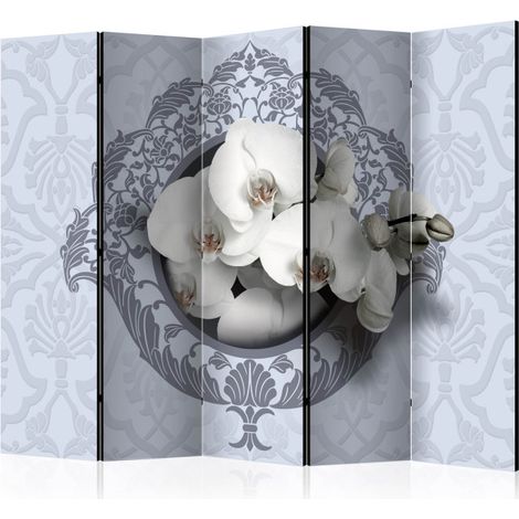 Paravent 5 Volets "Orchids : Royal Pattern" 172x225cm (1/2)