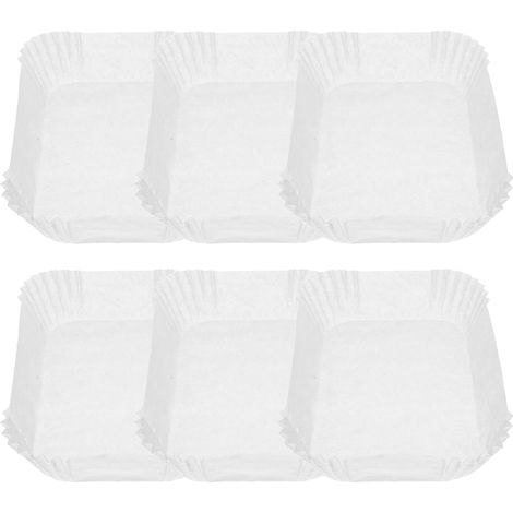 100 feuilles papier cuisson friteuse air 17 cm, papier sulfurisé antiadhésif résistant (1/5)