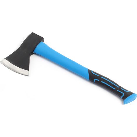 Wiltec – Hache à fendre manuelle – Lame en acier carbone 1000g – Manche en fibre de verre 450mm – Pour fendre bois dur et teck