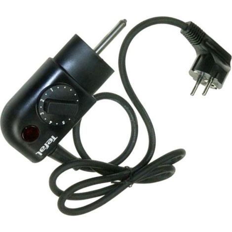 Boîtier De Commande Avec Cordon D'alimentation Pour Barbecue Électrique Et Plancha Électrique Adapté Aux Modèles Type CB540 Et 8300 Lot De 1 (1/2)