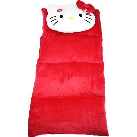 Hello Kitty 3D Schlafmatte mit Kissen – Kuschelige Schlafmatte für Kinder
