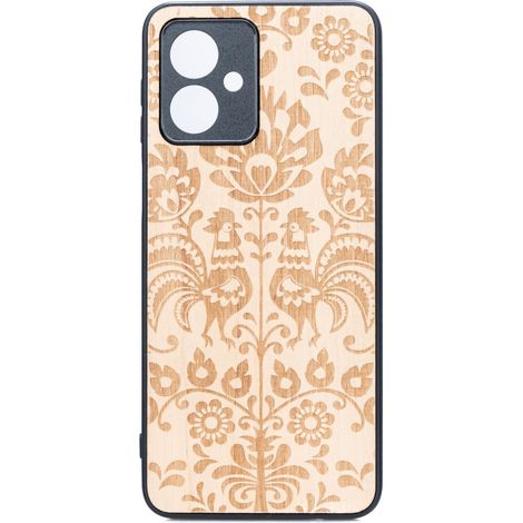 Bewood Holzkoffer für Motorola G54 5G Polnisches Volks-Aniegre (1/2)