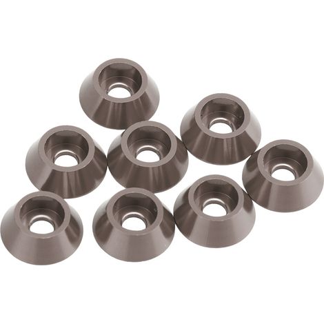 Vis À Tête Bombée M4 - Alliage D'aluminium Pour Modèle Réduit 1/10 - Pièce De Rechange RC - Lot De 8 (1/5)