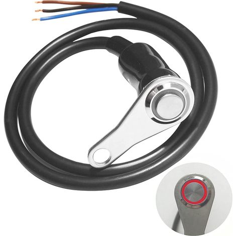 Stück 12 V LED Motorrad EIN-Aus-Schalter Scheinwerfer Nebelscheinwerfer Lenker verstellbare Halterung Schalter Knopf-22 mm (7/8 Zoll)