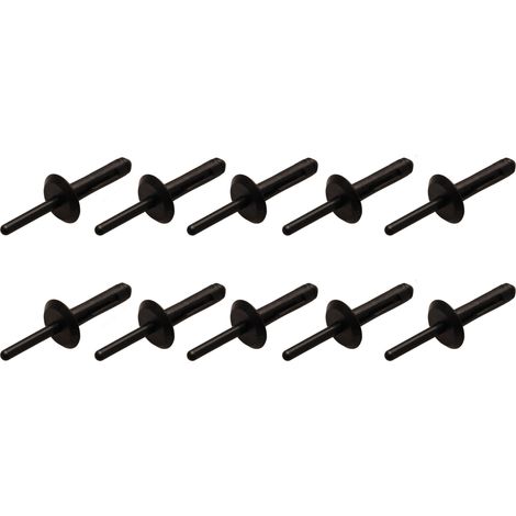 Remaches ciegos de plástico para 8463 6,3 x 25,2 mm 10 piezas (1/4)