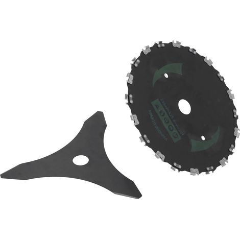 Lame de coupe à 3 dents pour brosse rotative, kit d'adaptateur pour lame de tronçonneuse circulaire 20T, pièces pour outils de jardin (1/5)