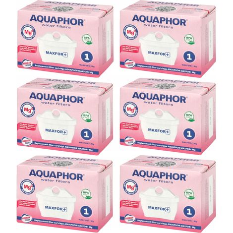 Aquaphor Maxfor+ Mg Filterkartusche 6 Stück.