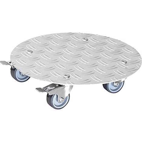 Wagner  Carrello portavasi  alluminio  portata 100 kg  Ø 300 (1/4)