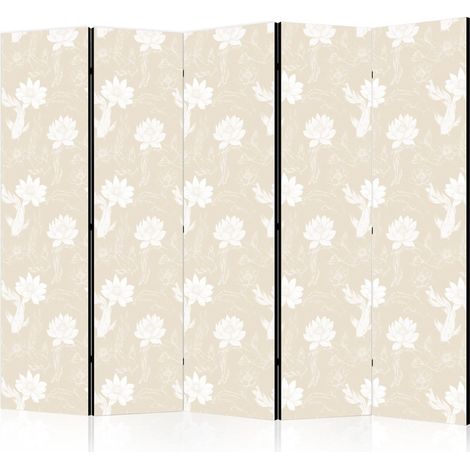 Dekorativer Paravent artgeist beige 225 cm x 172 cm
