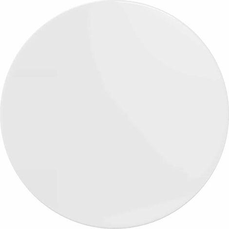 Maison Exclusive - Piano del tavolo Bianco lucido Ø 70 x 1,5 cm Legno multistrato