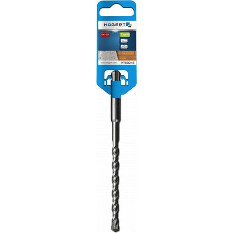 Foret à béton SDS+, BX4  - Dia 16 mm, Long.de perçage 490 mm tête à 4 taillants