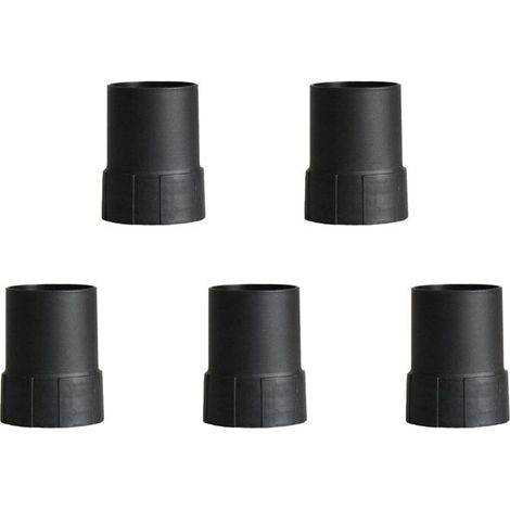 5 conectores industriales para aspiradora de 53/58 mm. Conecta el adaptador de manguera y la unidad principal para piezas de manguera de aspiradora. (1/4)