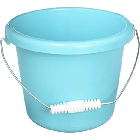 Curver 228027-Secchio 5 L, Manico in Metallo/plastica, Colore: Turchese, 19,5 x 24 x 24 cm (1/4)