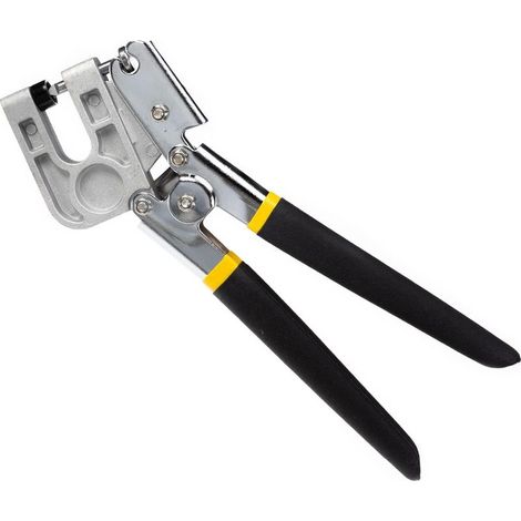 Pince à sertir profilée Perel TL73080, pince à quille simple, outil d'installation fixe (1/5)