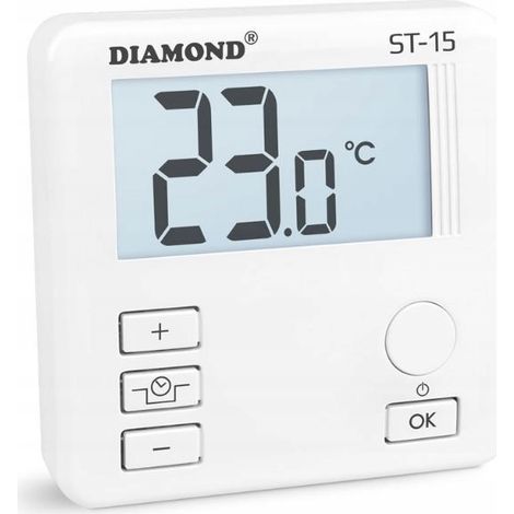 REGOLATORE DI TEMPERATURA GIORNALIERO CABLATO ST-15 (3003) (1/2)