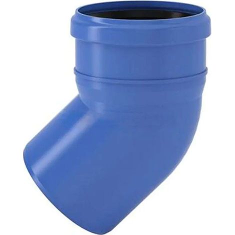 HTB curva 45° in PP a innesto ø125 mm - gamma Triplus VS0650465 (1/2)