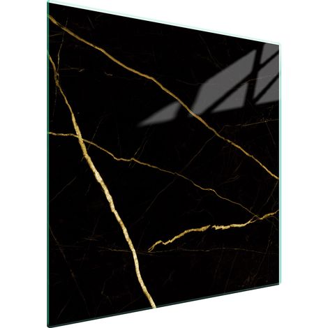 GLASSCHUTZPLATTE FÜR HERD 50x52 MARMOR (1/5)