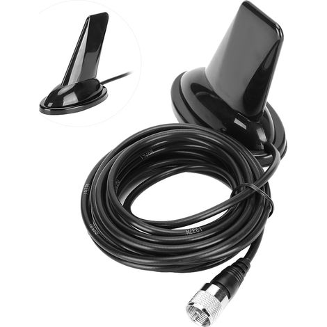 Antenne Radio Mobile Voiture Double Bande 144/430MHz UHF/VHF avec Émetteur-récepteur