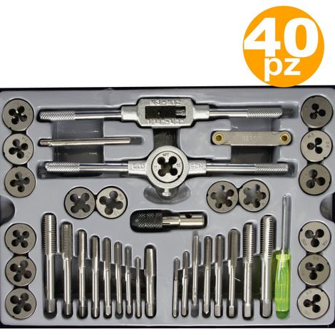 Kit De Matrices Professionnelles 40 Pièces, Mâle Et Femelle Kit De Matrices 40 Pièces En Coffret (1/2)