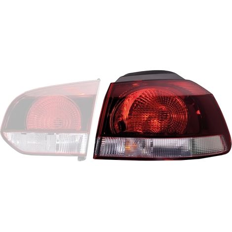 Feu arrière Hella 2SD 009 922-131 VW 5K0 945 095 M