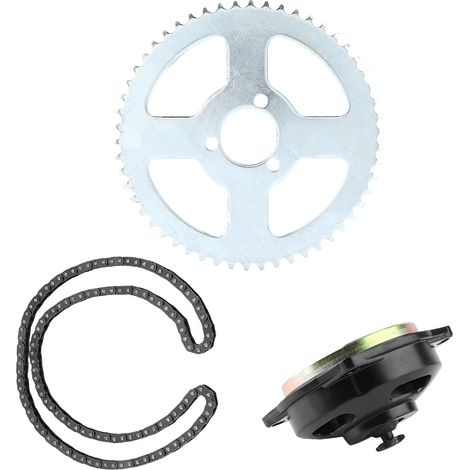 Kit chaîne T8F, boîte à engrenages 6T et pignon arrière pour minimoto 47cc 49cc (1/5)