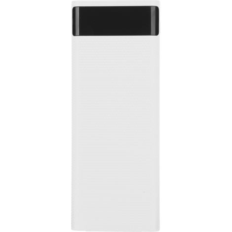 Boîtier de rangement léger pour 8 batteries 18650, accessoire de montage pour batterie externe portable (blanc) (1/5)