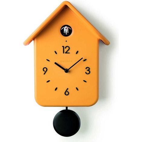 Horloge à coucou 39cm jaune - Guzzini - 168602165