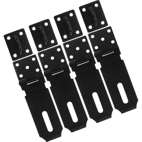 Ciieeo Lot de 4 verrous sécurité en acier inoxydable pour portes (1/5)